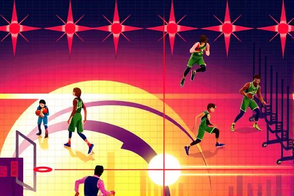 雷霆火箭对决，NBA回放录像中的精彩瞬间