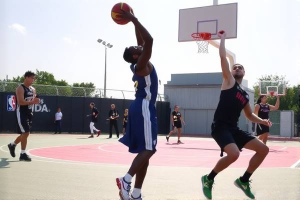 NBA热火与骑士，一场激烈对决的录像回顾