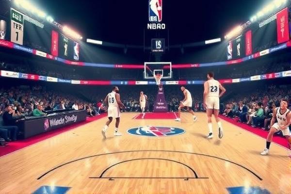 NBA英文回放录像，重温经典，感受篮球魅力